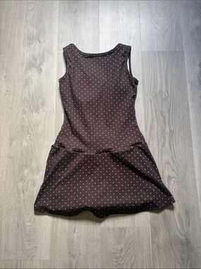 Olive & Hazel athletic dress brown